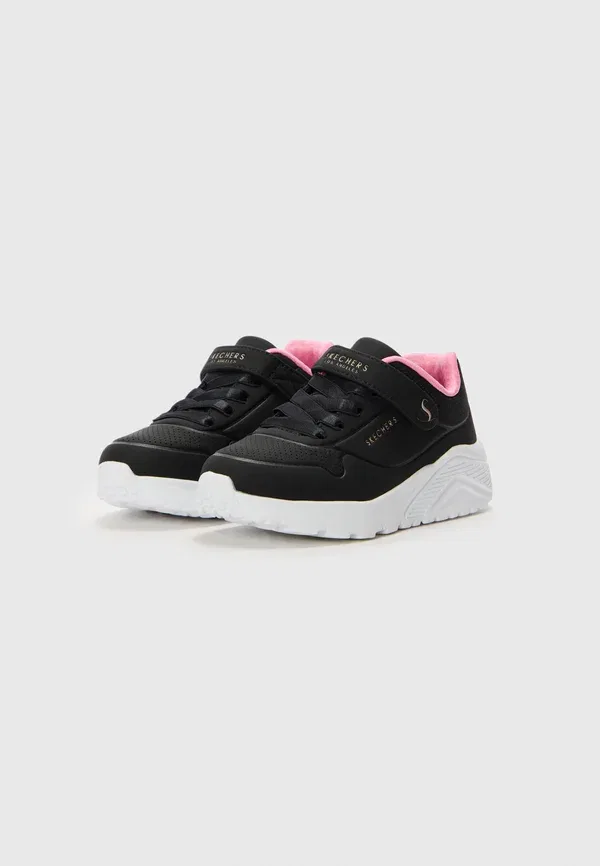 Кроссовки Uno lite trainers Skechers, черный/розовое золото — фото 2