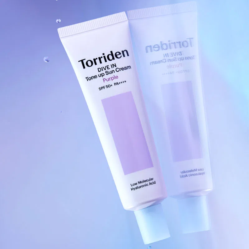 Солнцезащитный крем TORRIDEN Brightening Purple SPF50+ PA++++ 60 мл — фото 2