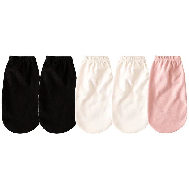 Детские носки с принтом [5 Pack]Black 2+White 2+Pink 1 MIIOW