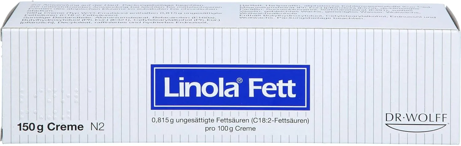 Крем Linola Fat Cream 150g, Dr. Wolff