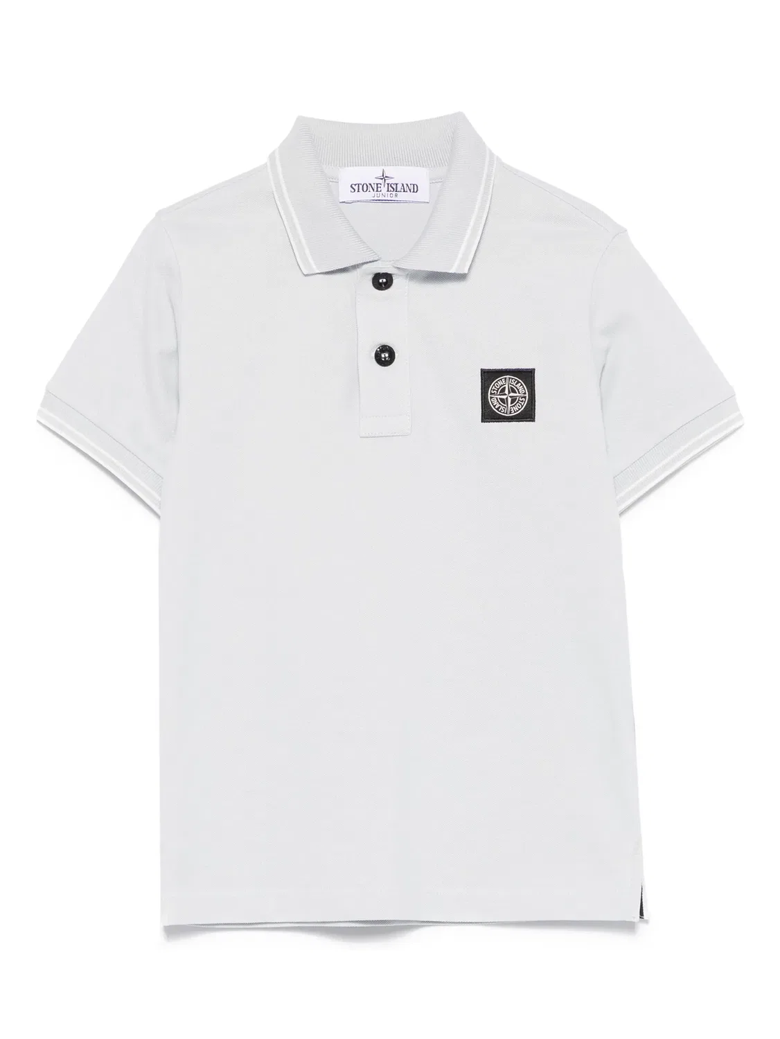 Stone Island Поло на кнопках для мальчиков в синем цвете