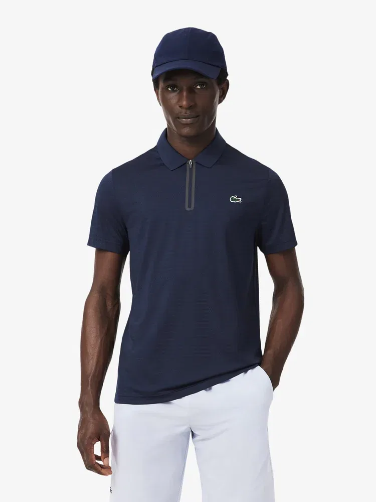 Футболка поло с полузастежкой LACOSTE, Tennis Player, Navy