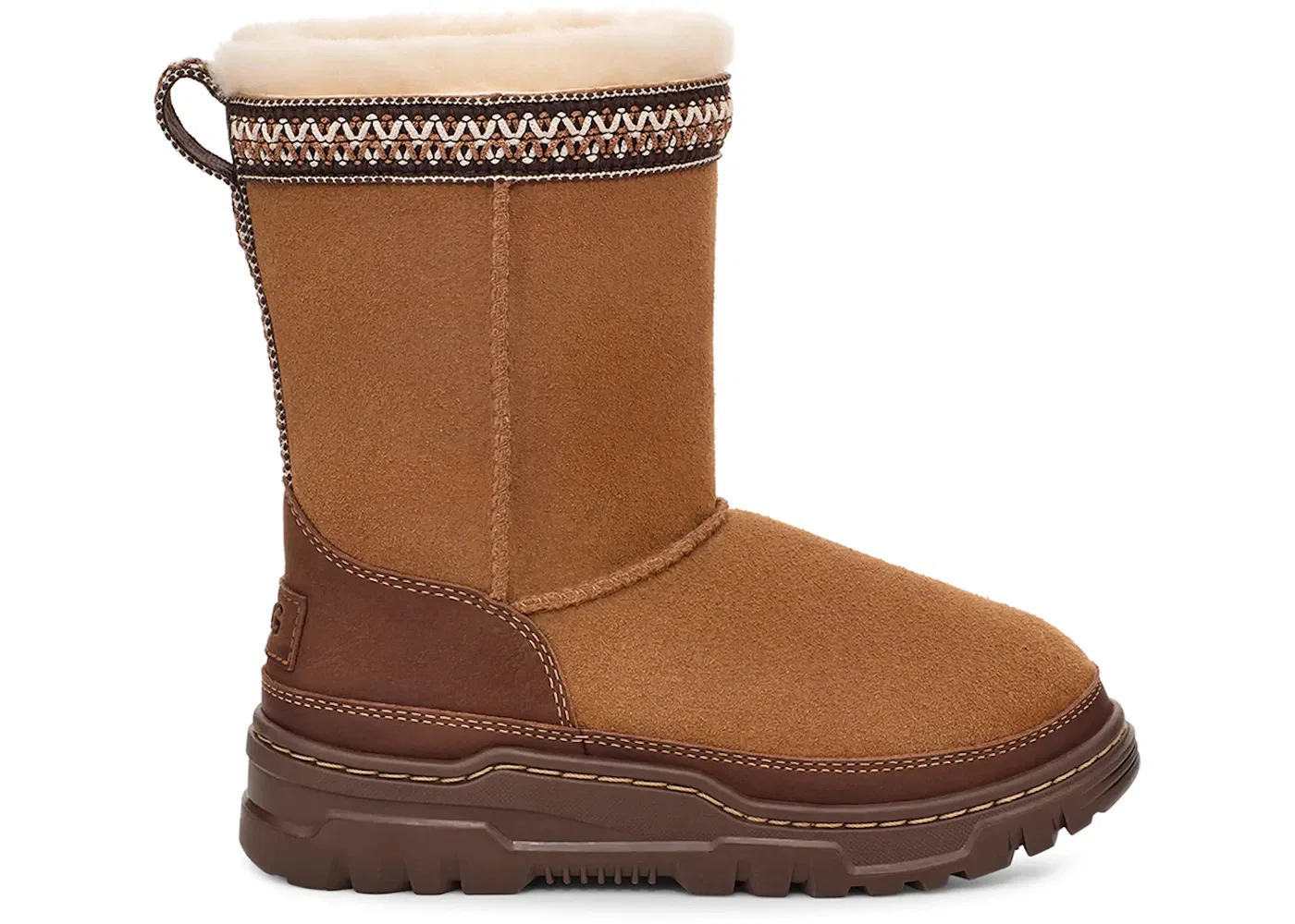 Детский ботинок UGG Classic Short TrailGazer Boot UGG, Chestnut