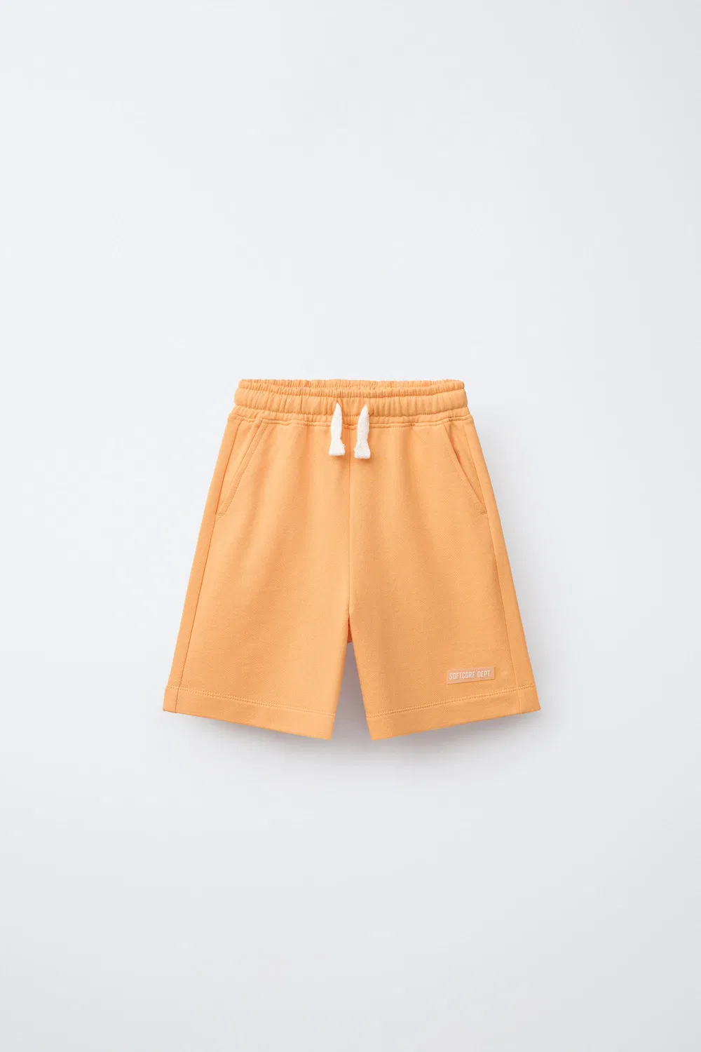 Шорты для бега трусцой-бермуды с цифрами ZARA, Orange