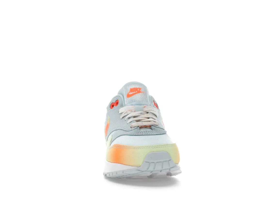 Детские кроссовки Lifestyle Nike Air Max 1, Glacier Blue/Light Lemon Twist/Aquarius Blue/Total Orange — фото 2