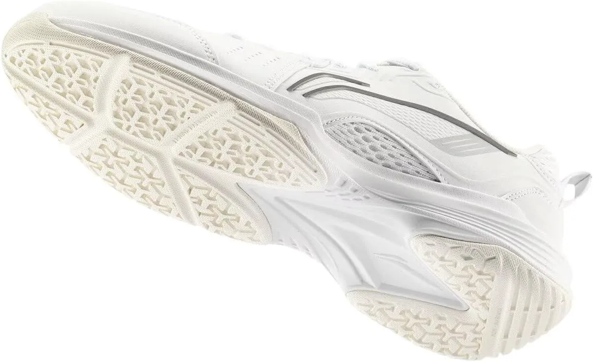 Кроссовки для бадминтона LI-NING Almighty V 2.0 универсальные, противоскользящие, легкие, с пружинящей подошвой, профессиональные тренировочные спортивные кроссовки AYTU001, белый — фото 3