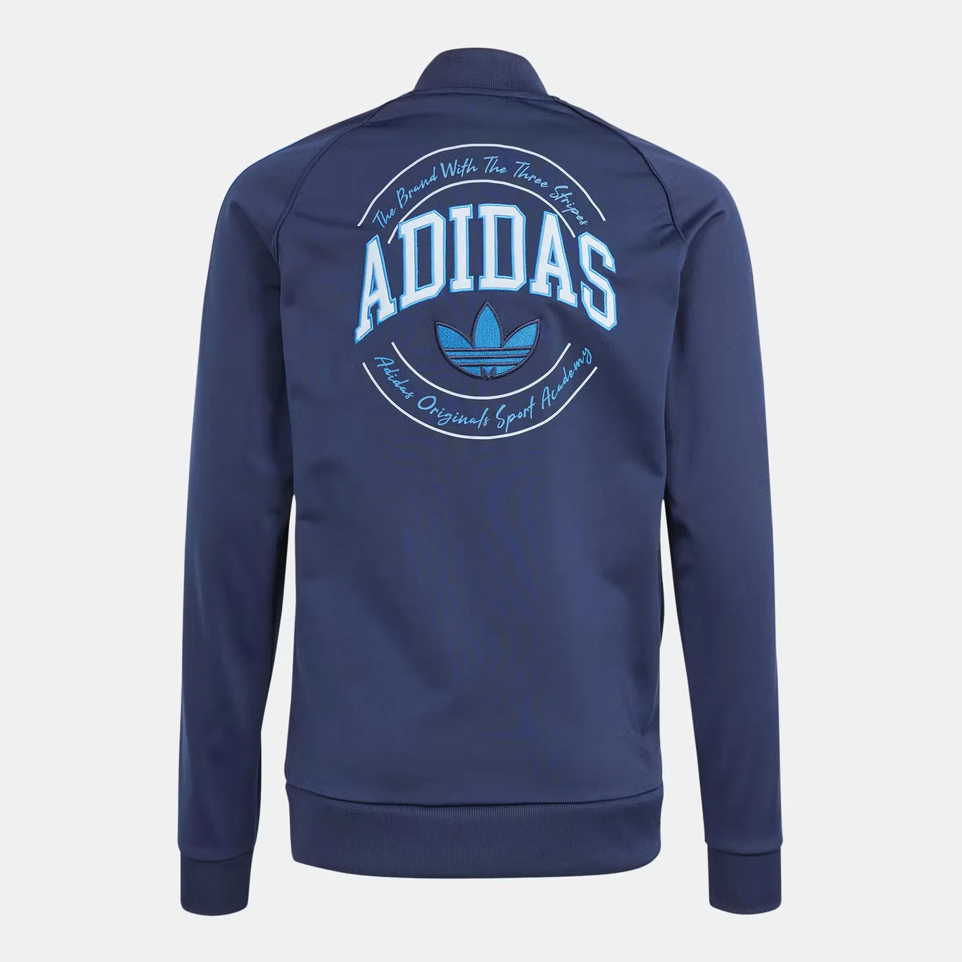 Куртка спортивная с длинным рукавом VRCT SST Adidas Originals, синяя — фото 2