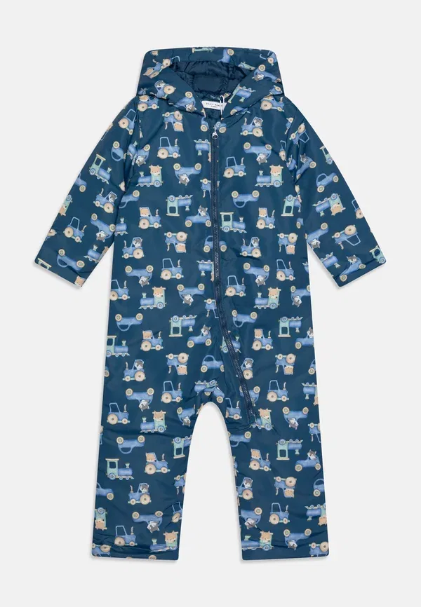 Комбинезон на молнии утепленный Nbmmax suit train Name It Dark Denim, темный деним