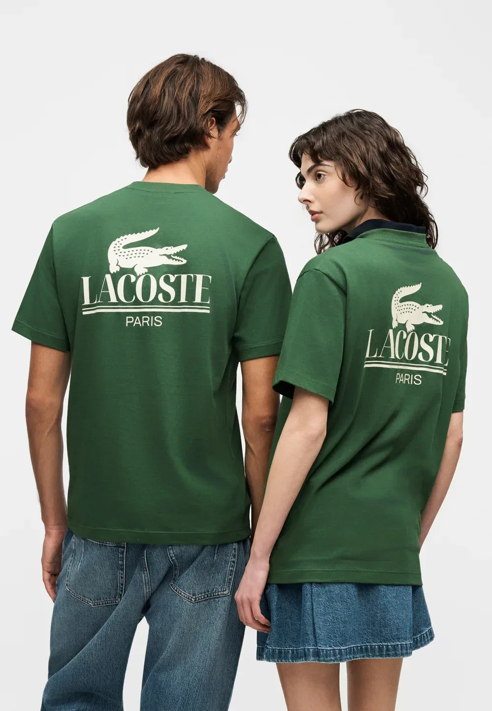 Футболка Lacoste Green с принтом — фото 3