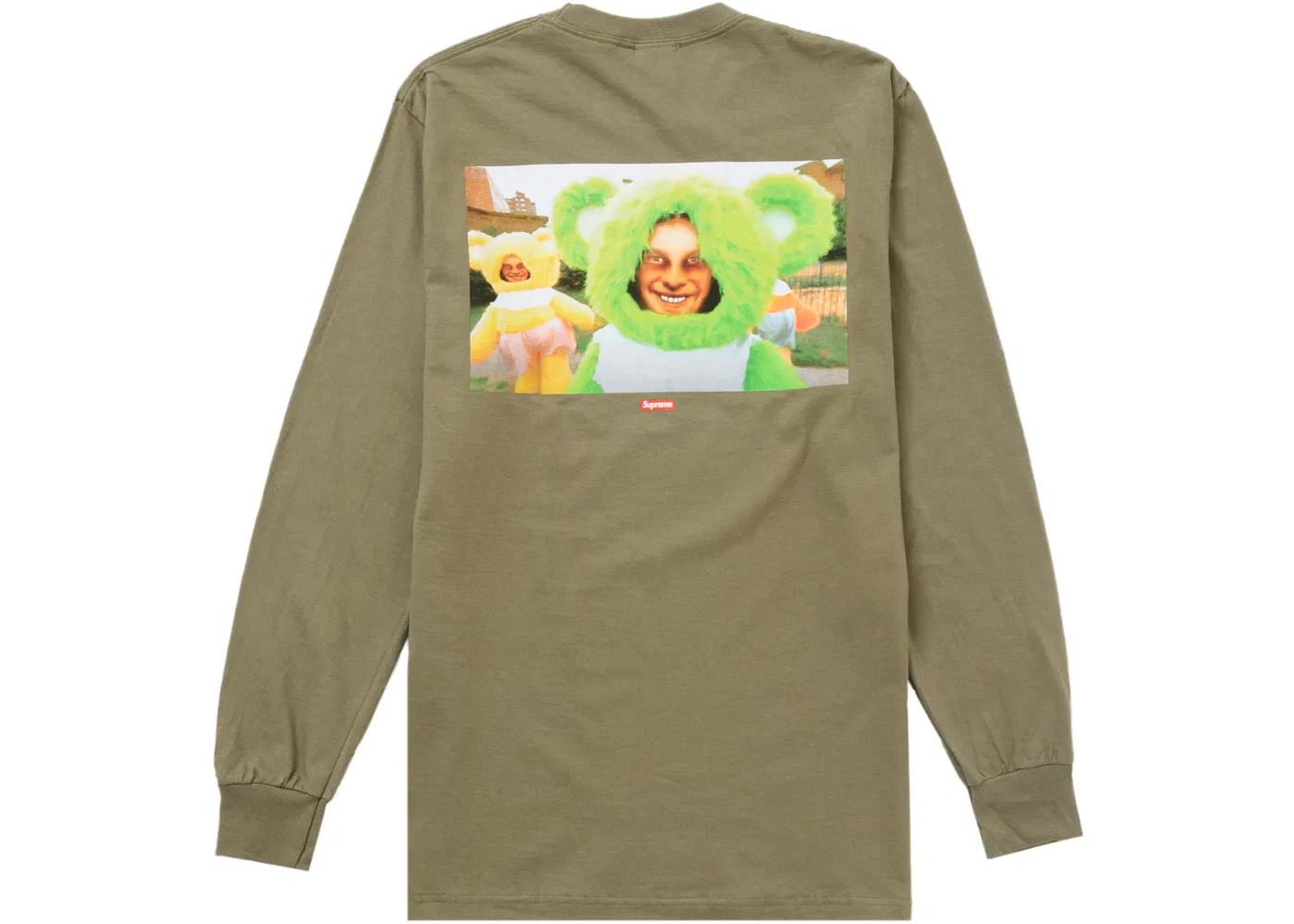 Мужская футболка с принтом Aphex Twin Donkey Rhubarb Supreme, Olive