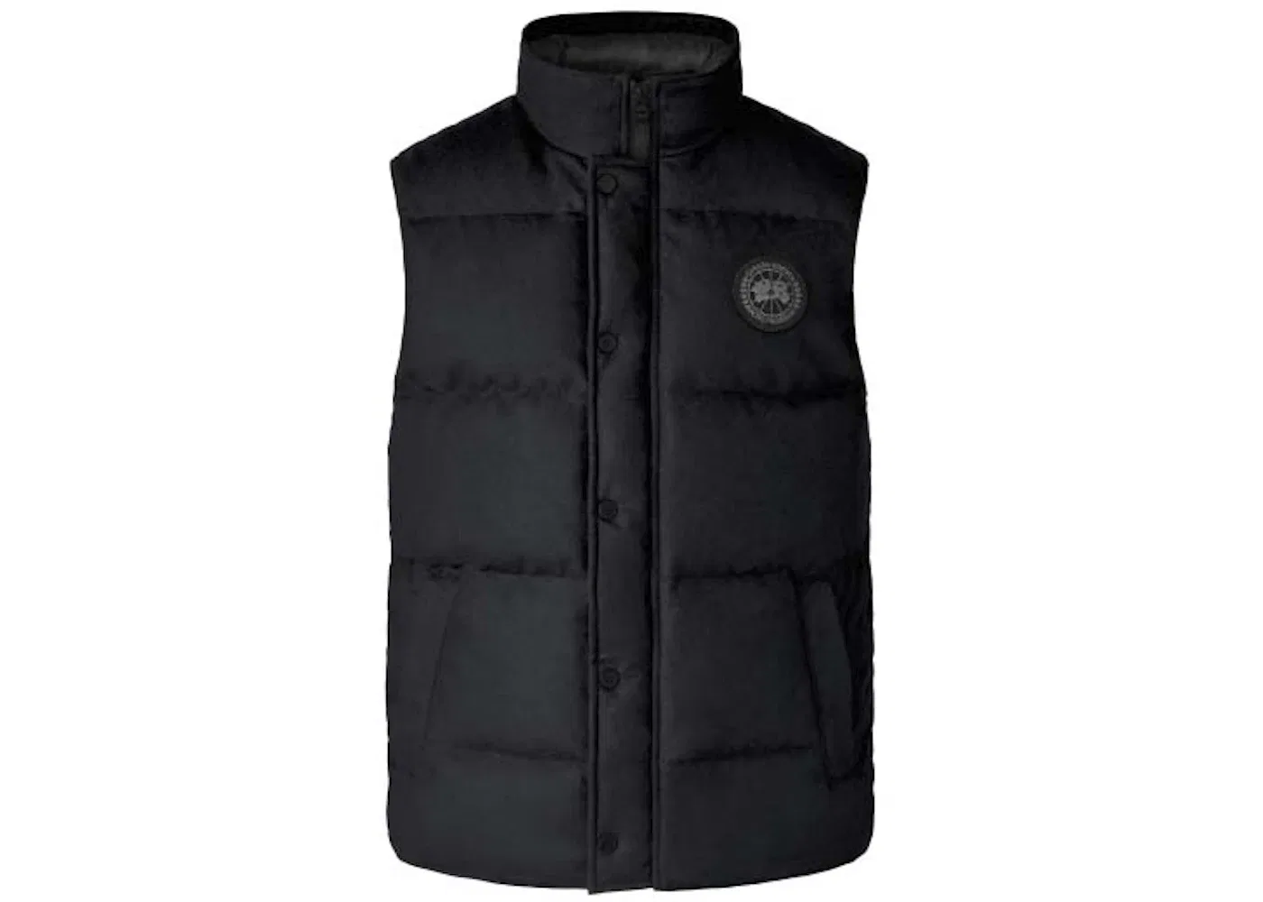 Мужской жилет с воротником-стойкой Garson Wool Canada Goose, Carbon Melange