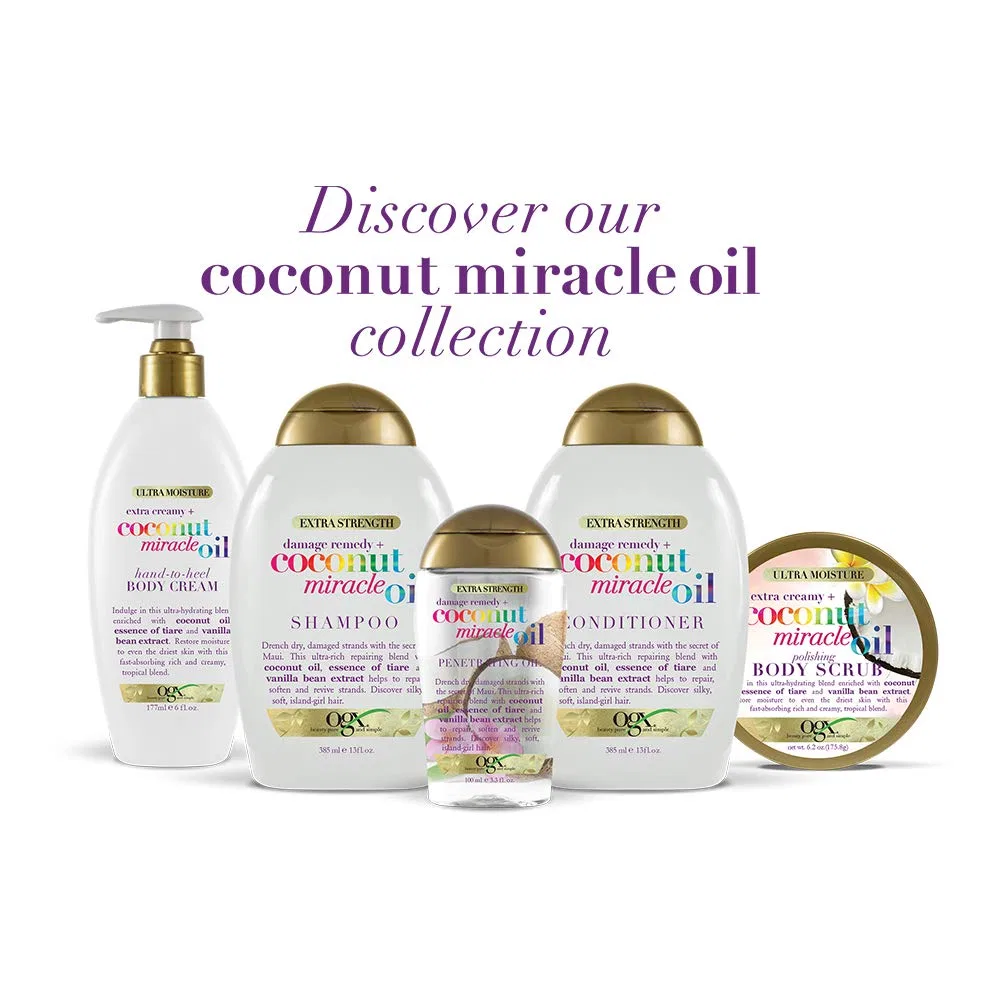 Крем для тела Coconut Oil Body Cream OGX, 177 мл — фото 3