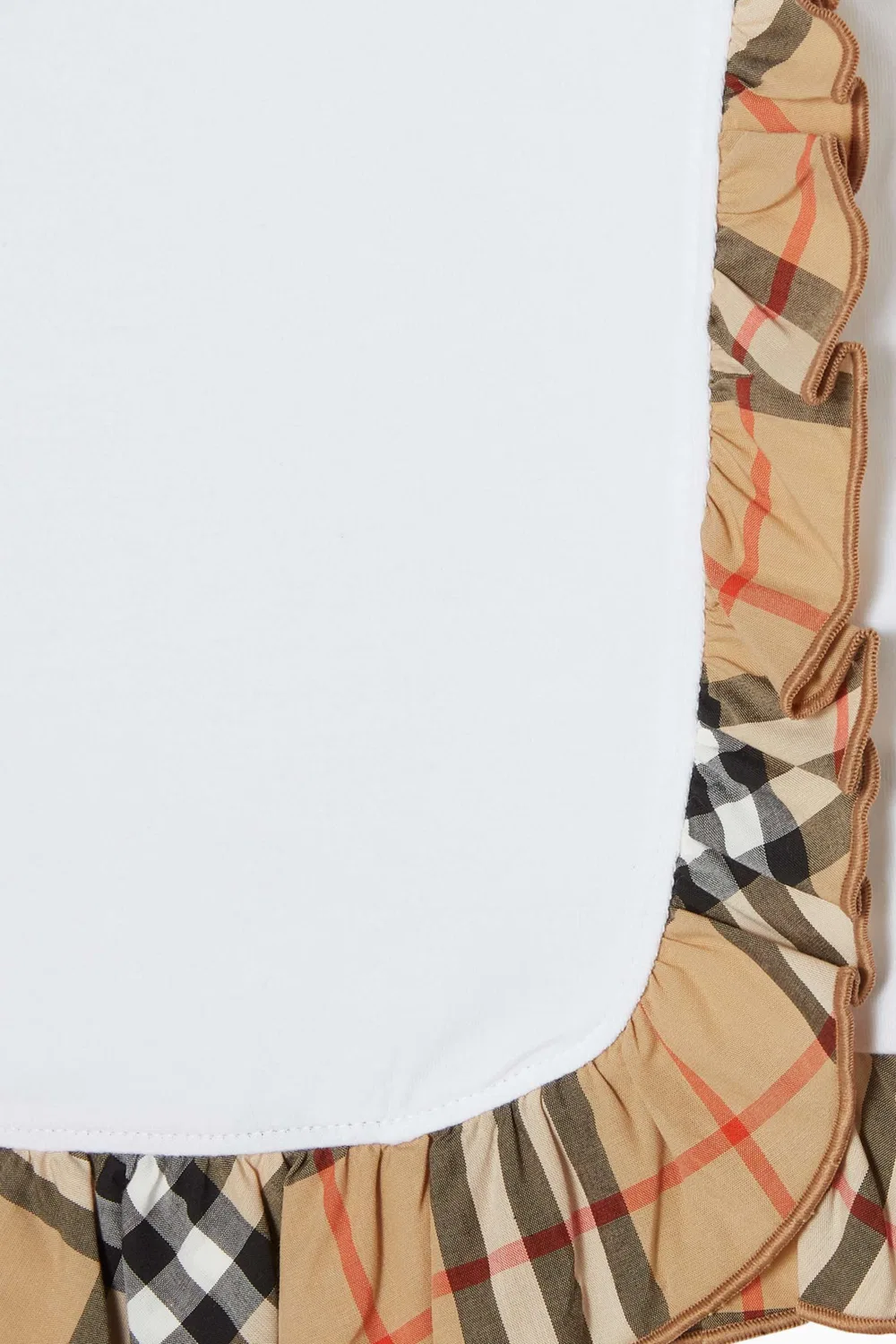 Футболка с рюшами Check Ruffle Burberry — фото 4