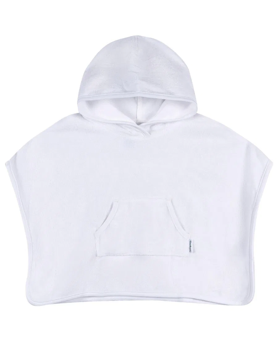 Детский пляжный халат с капюшоном и ушками, модели Gerber, White