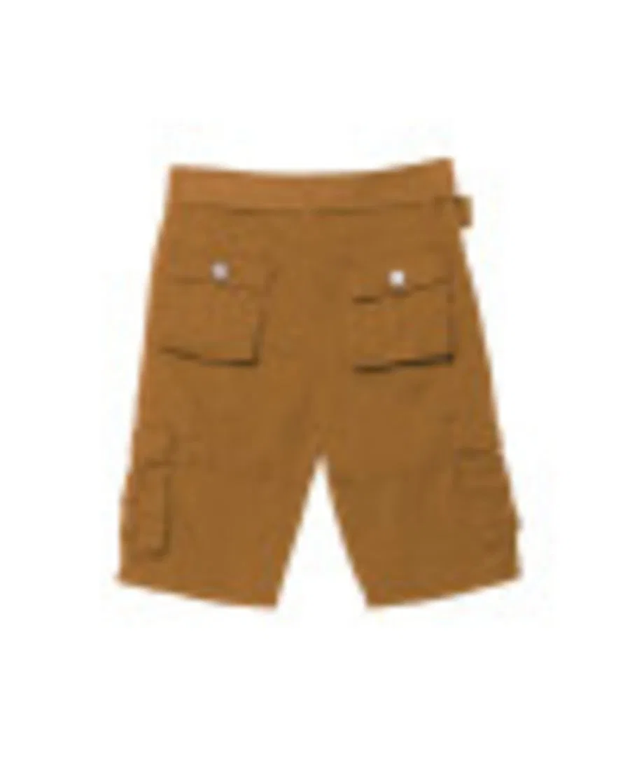Шорты карго из твила с поясом Boy's Belted Twill Cargo Shorts Raw X, British Khaki — фото 2