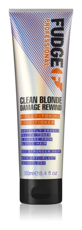 

Тонирующий кондиционер для светлых волос Fudge Clean Blonde Damage Rewind