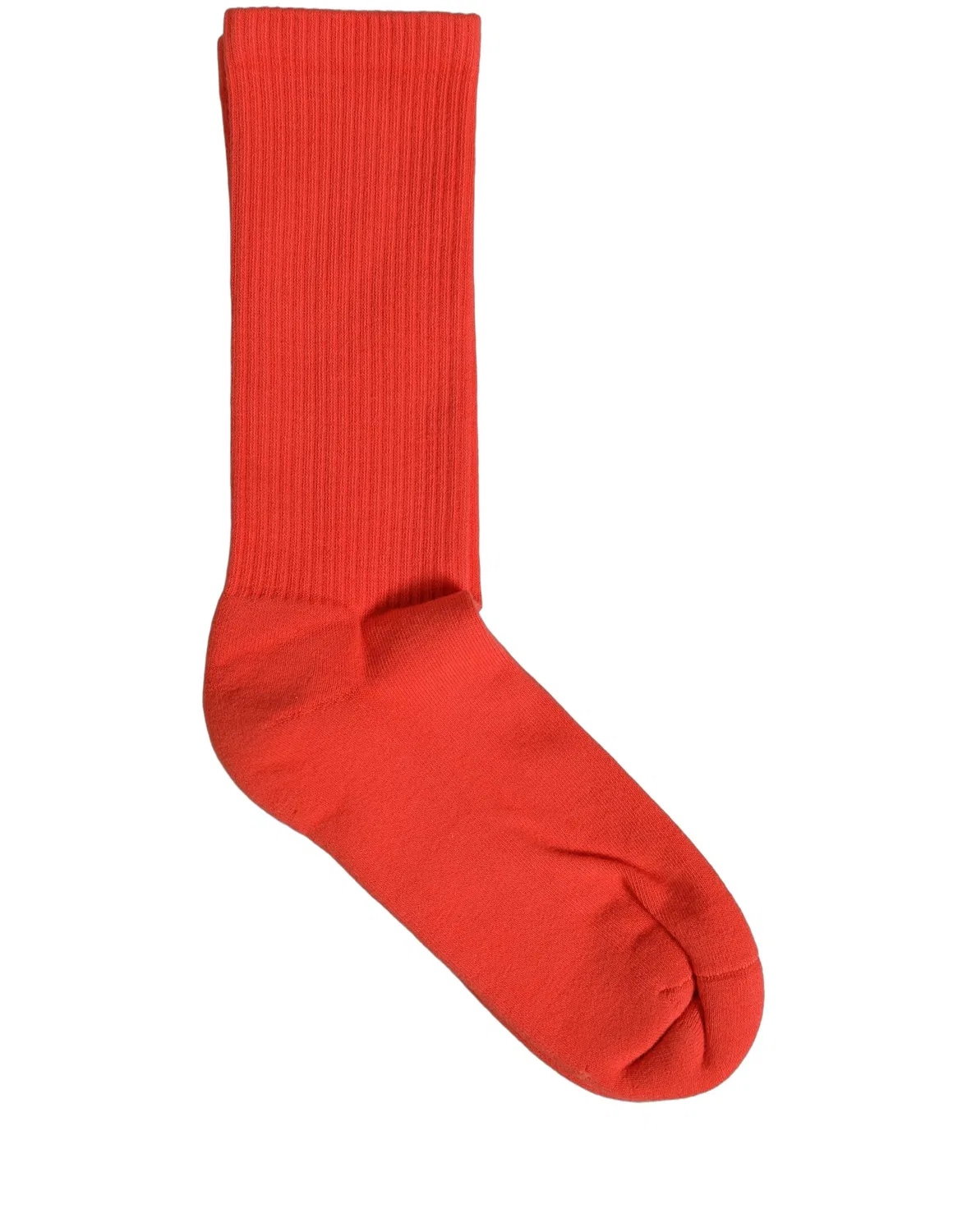 Женские носки с рубчатой текстурой Mid Calf Dolce & Gabbana, Red — фото 4