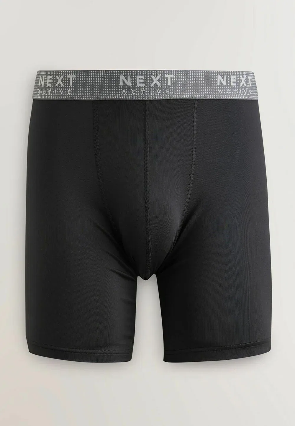 Спортивные удлиненные трусы, комплект из 10 штук - боксеры Next, Black — фото 2