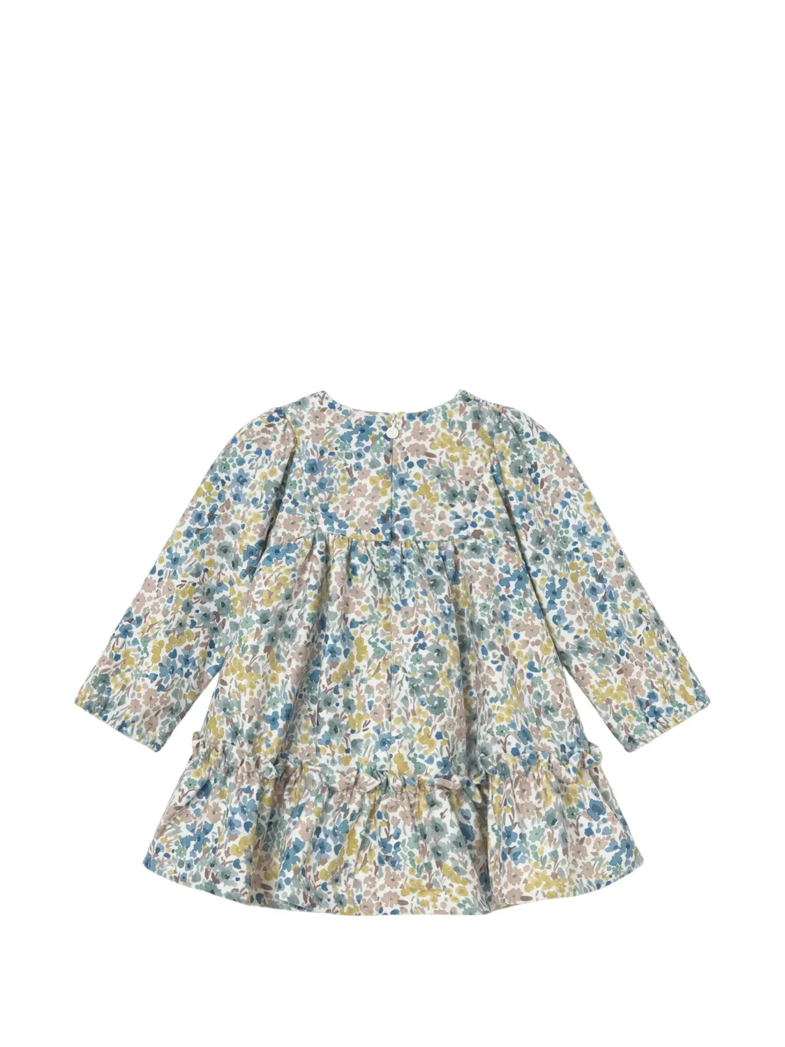 Платье с цветочным принтом Mayoral, белый — фото 2