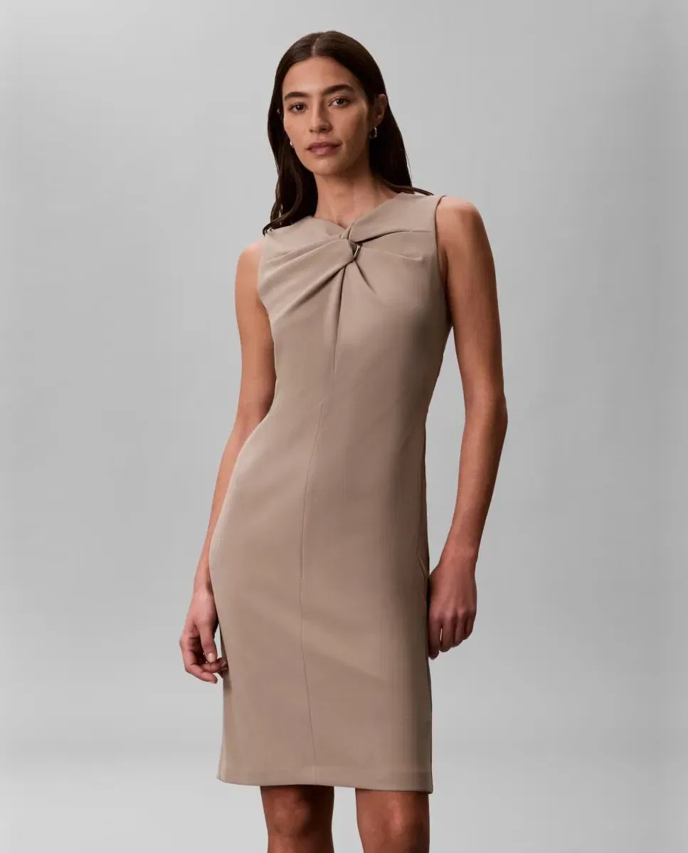 Женское платье без рукавов Calvin Klein, Marrón