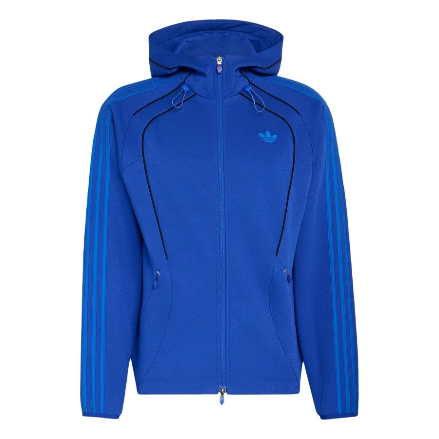 Худи на молнии ADIDAS ORIGINALS Teamgeist 26 цвета королевского синего цвета