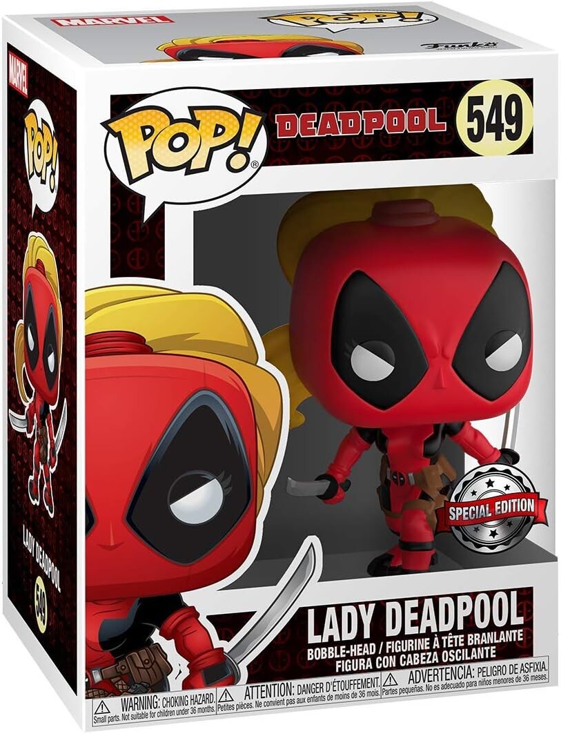 

Фигурка Funko Pop! Marvel Lady Deadpool Exclusive 549