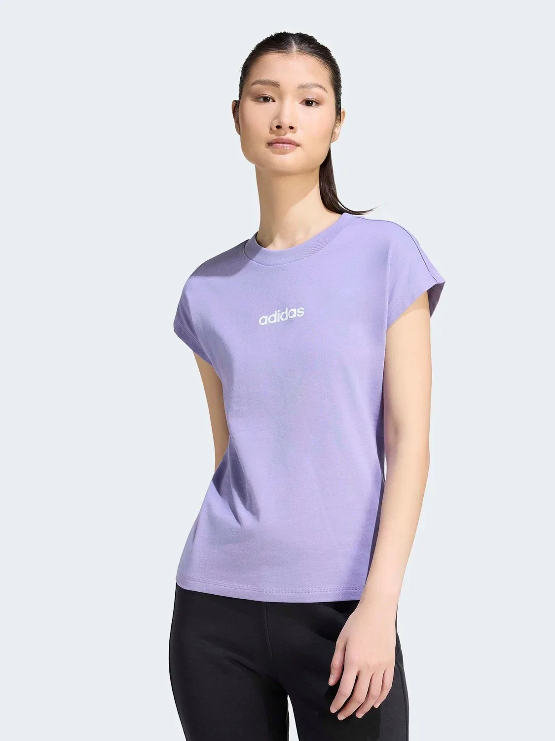 Футболка Essentials Single Jersey adidas, Lilac Purple