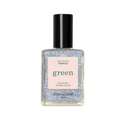 Лак для ногтей 15 мл Mermaid Green Manucurist, Зеленый