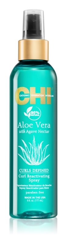 

Увлажняющий спрей для кудрявых и волнистых волос CHI Aloe Vera Curl Reactivating