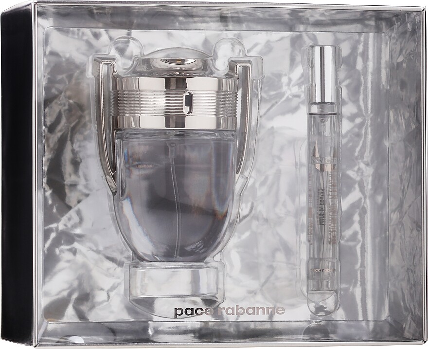 

Парфюмерный набор Paco Rabanne Invictus Eau de Toilette, 2 предмета