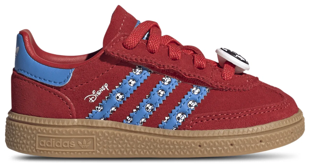 Кроссовки для мальчиков Handball Spezial Adidas, цвет Lucid Ray Blue/Gum/Red