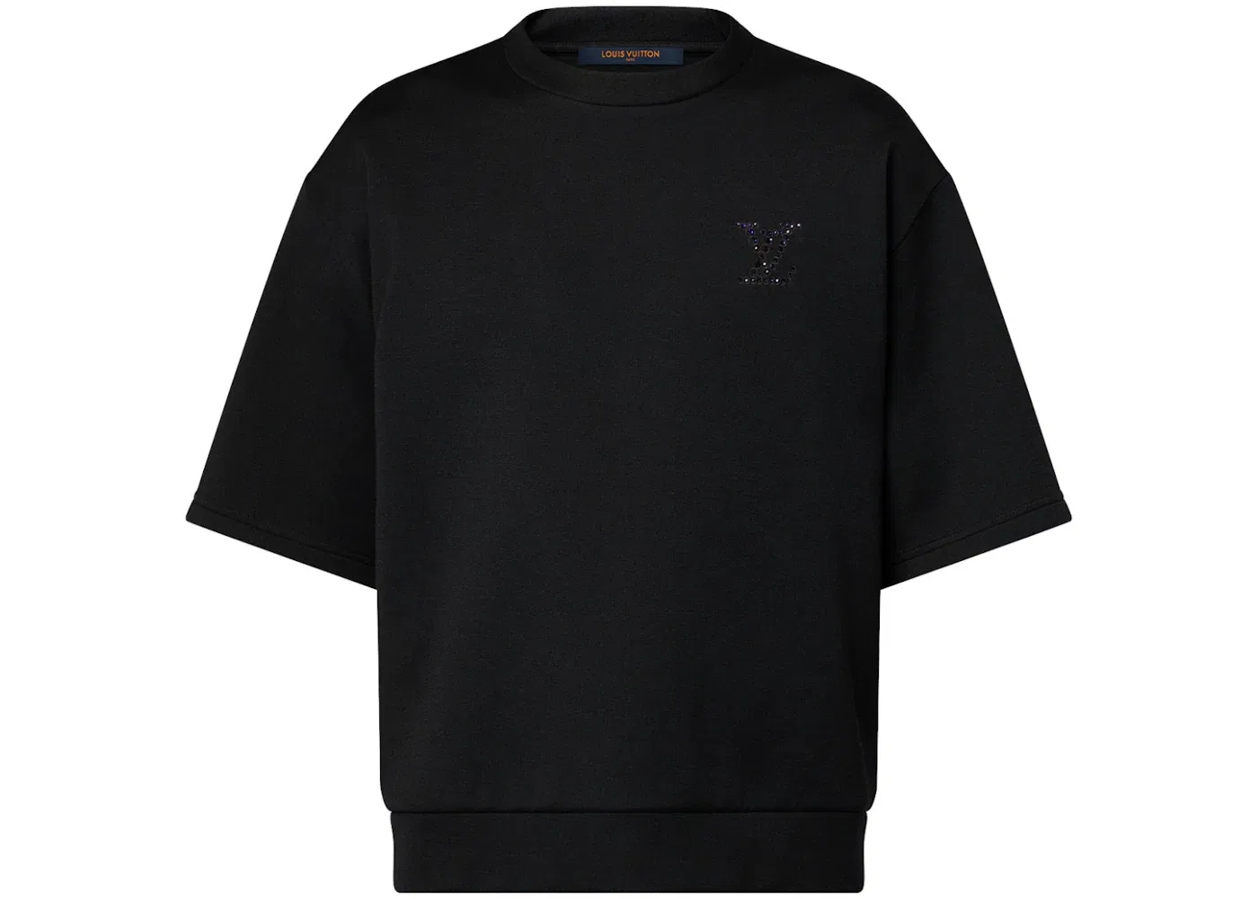 Мужская футболка с принтом Louis Vuitton, Black