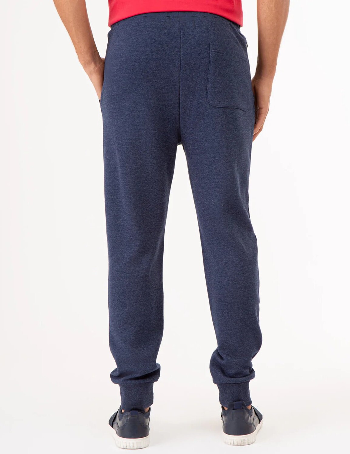 

Брюки U.S. Polo Assn. Fleece Jogger With Zip Pockets, синий