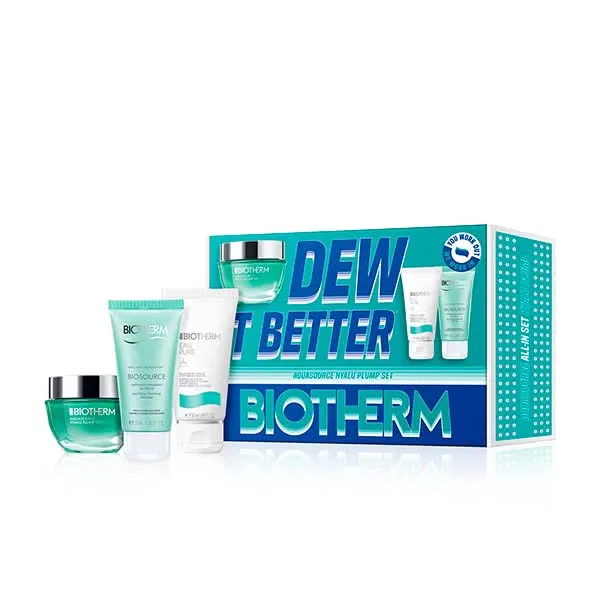 Набор косметики для увлажнения Aquasource Hyalu Plump 3 предмета BIOTHERM