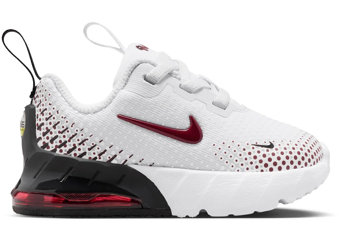 Детские кроссовки с шнуровкой Nike Air Max Phoenix Nike, White/Black/Team Red