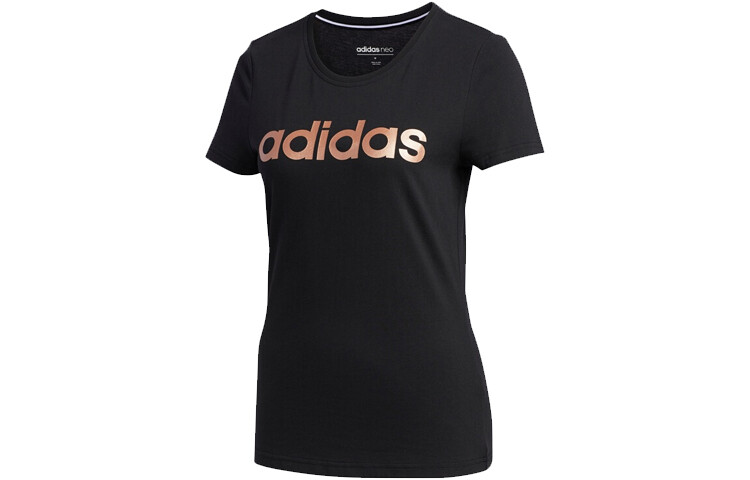 

Футболка женская черная Adidas