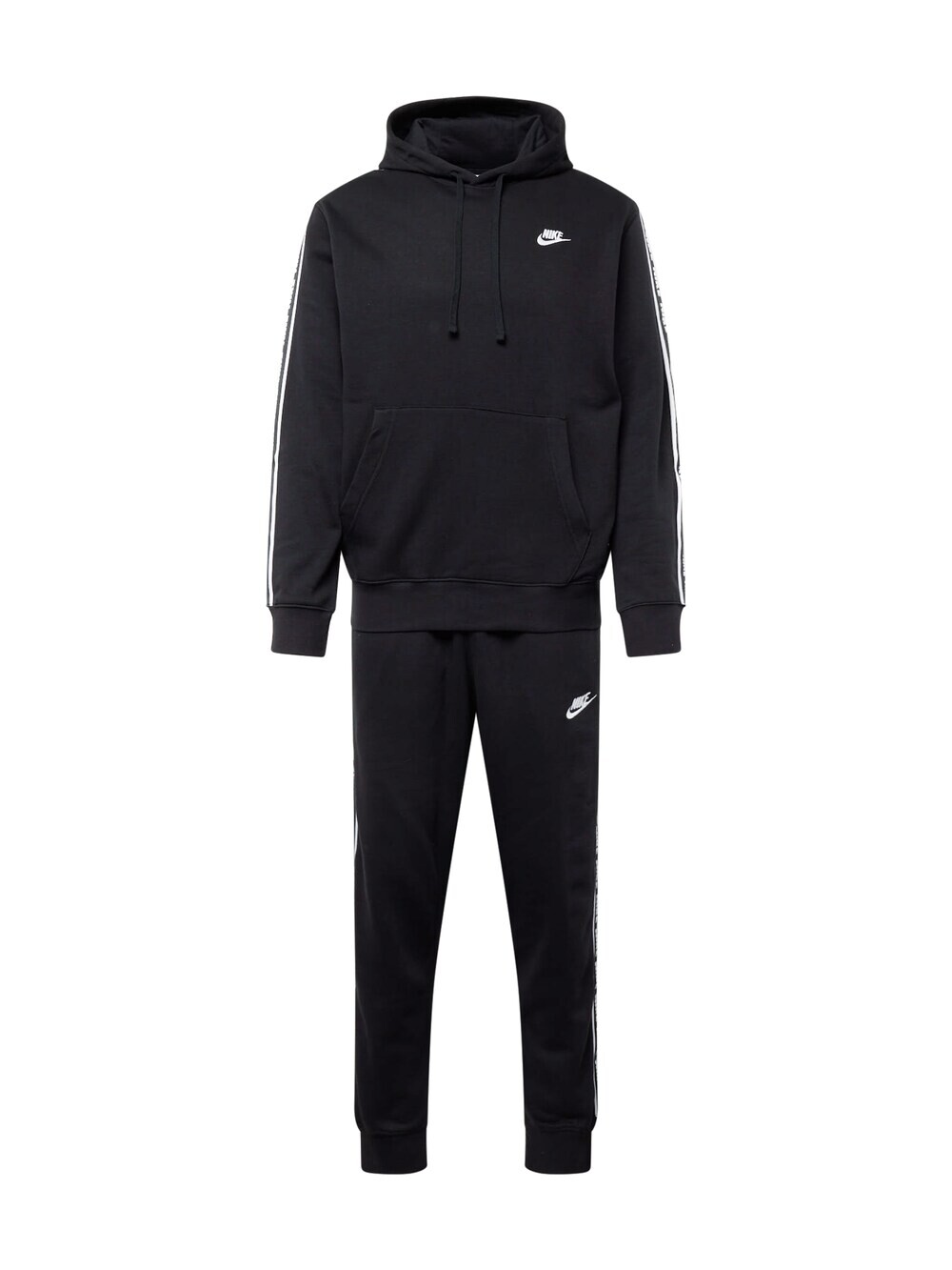 

Тренировочный костюм Nike Sportswear CLUB FLEECE, черный