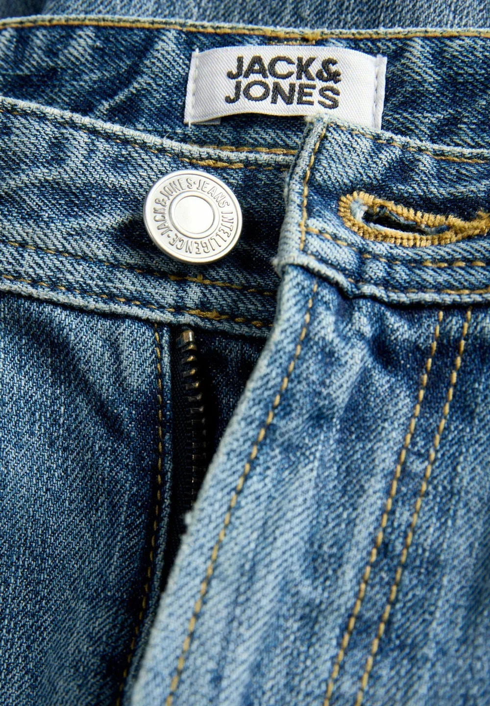 Джинсы свободного кроя jjialex jjoriginal akm 282 jnr baggy fit jeans junior - джинсы свободного кроя Jack & Jones Junior, Blue Denim — фото 3
