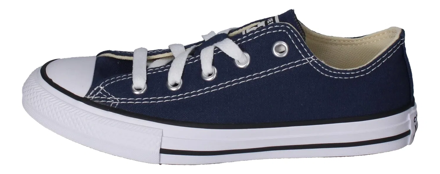 Детские кроссовки для мальчиков и девочек с принтом Converse, Blue — фото 2