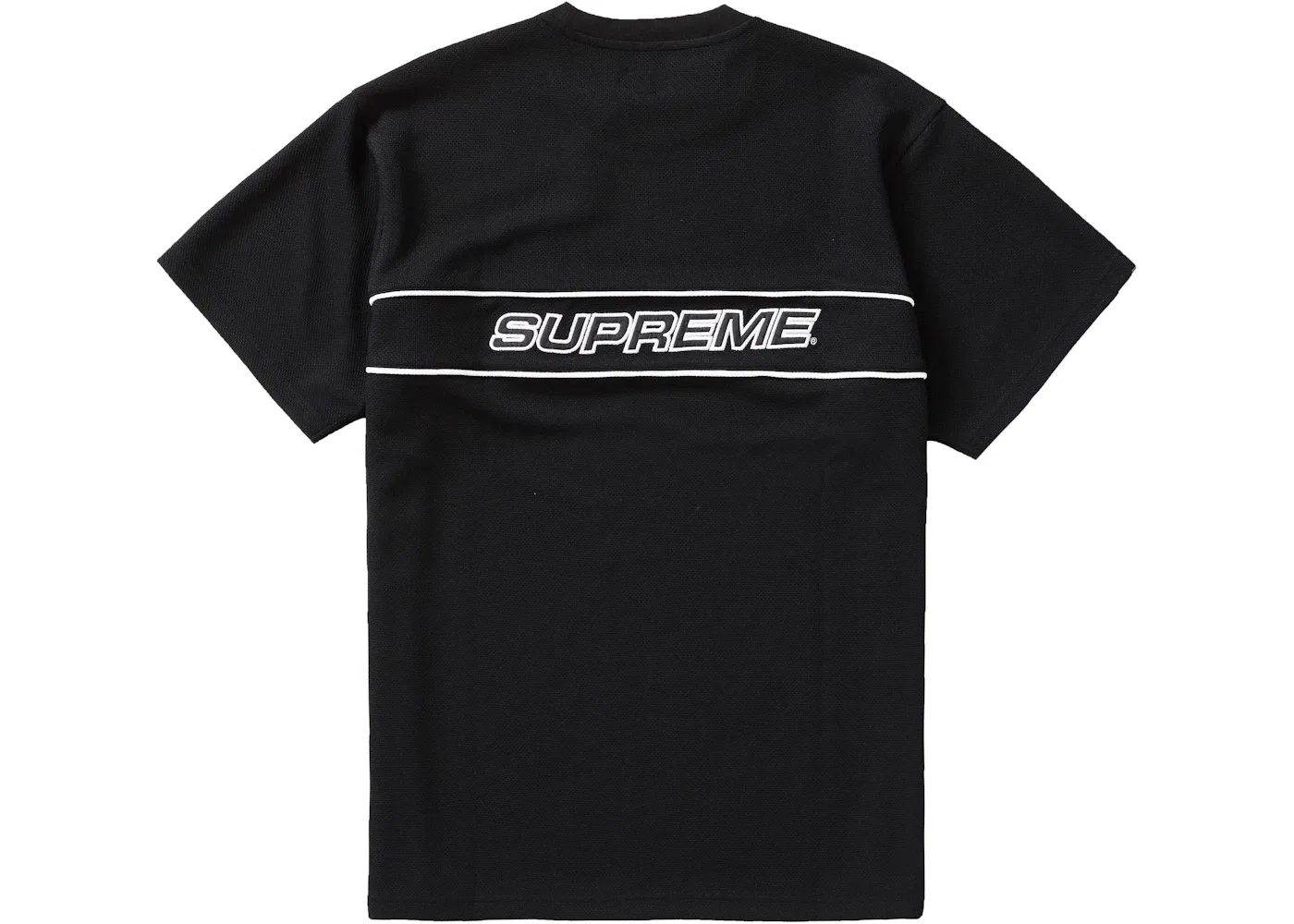 Мужская футболка Supreme с принтом Top, Black — фото 2