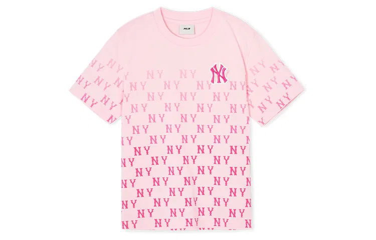 Детская футболка MLB с круглым вырезом, Pink