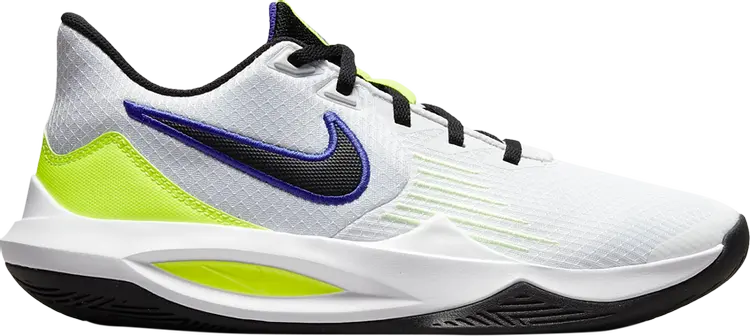 

Кроссовки Nike Precision 5 'White Barely Volt', белый