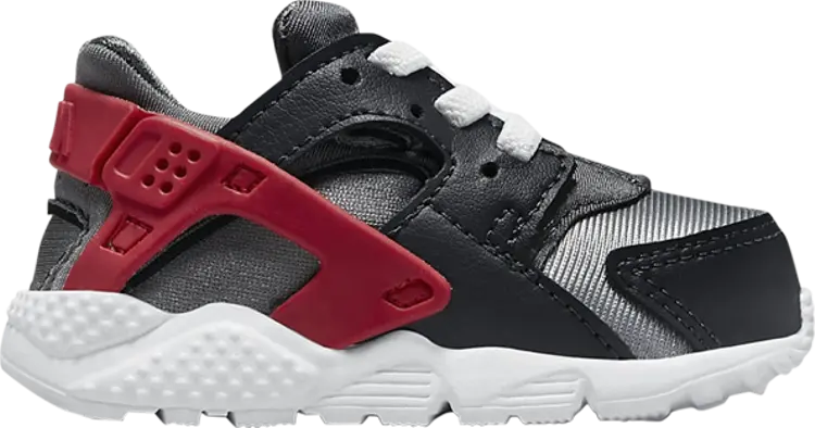 

Кроссовки Nike Huarache Run TD 'Dark Smoke Grey University Red', серый