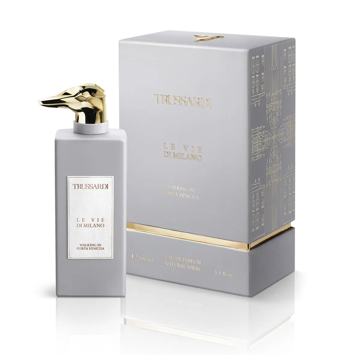 Парфюмерная вода Wander Venice Doors, 100 мл, TRUSSARDI, Beige Blue — фото 4