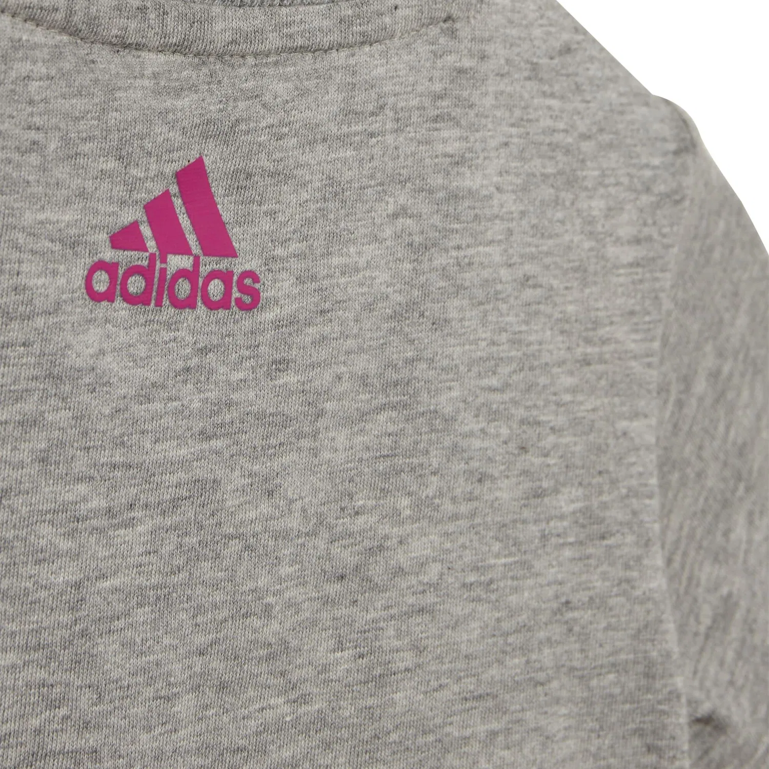 Детский комплект из футболки и шорт с принтом LIN CO T SET Adidas, Grau Schwarz — фото 2