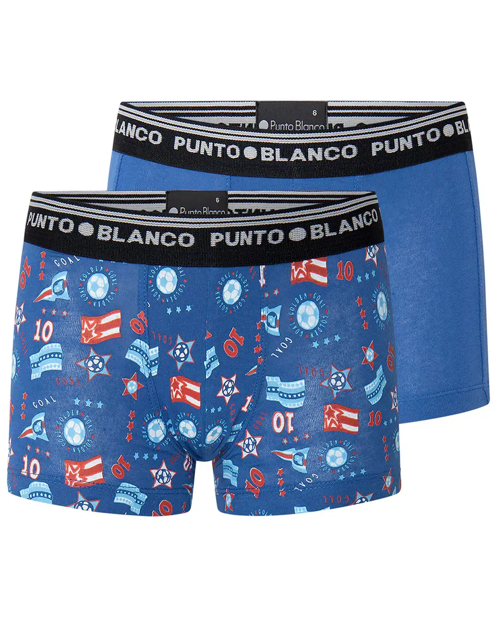 Детские трусы для мальчиков хлопковые набор 2 шт Punto Blanco, Multicolor