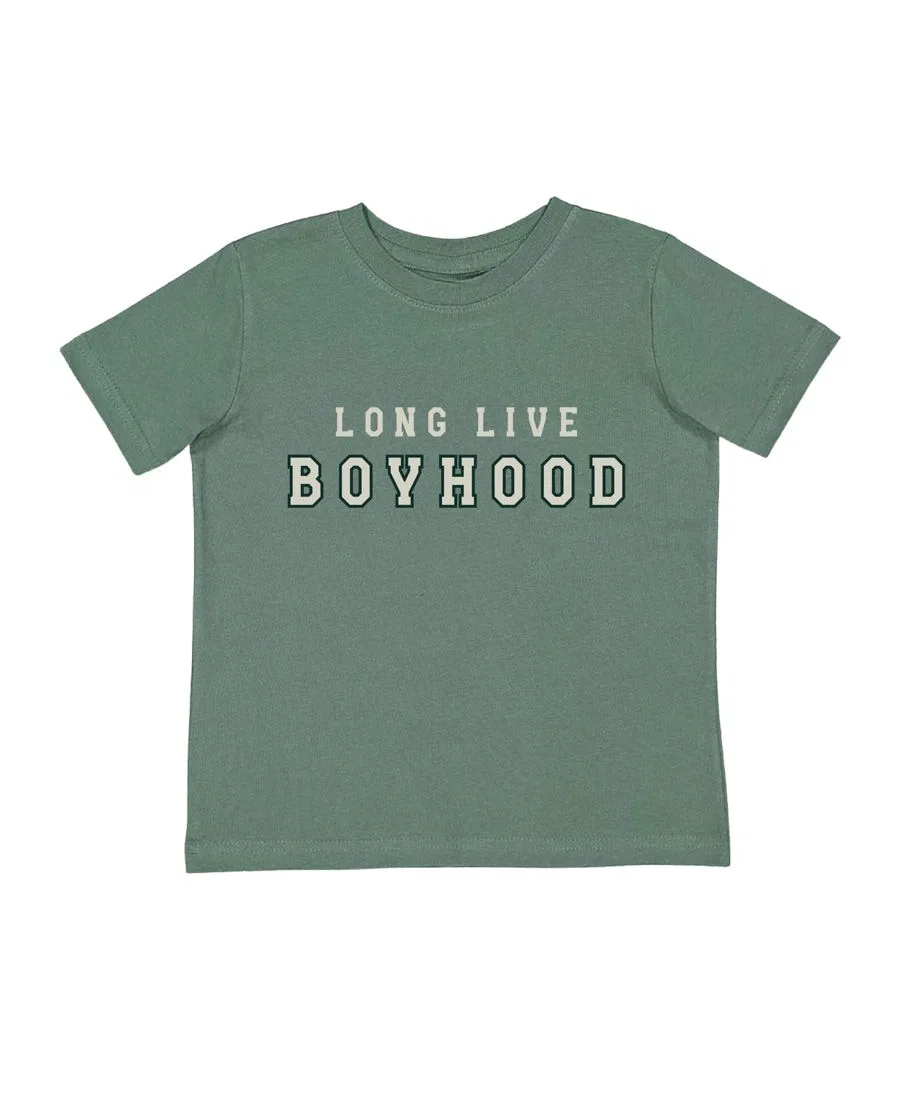 Футболка с коротким рукавом Long Live Boyhood Sweet Wink, Hunter Green