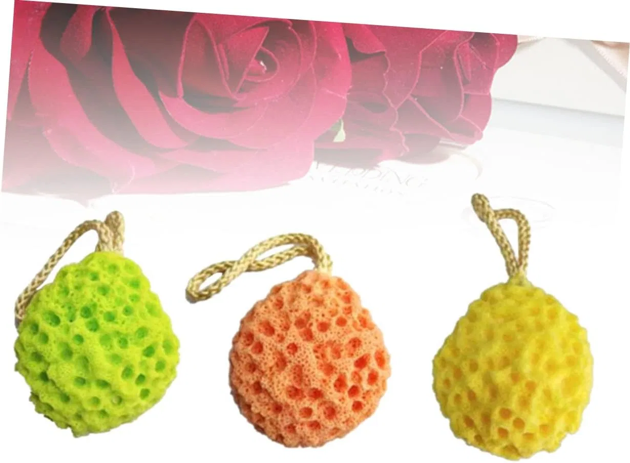 Мочалка для душа Honeycomb Sponge, HONMEET, 9 шт, 270 г, 11.5x8.5x9 см — фото 3