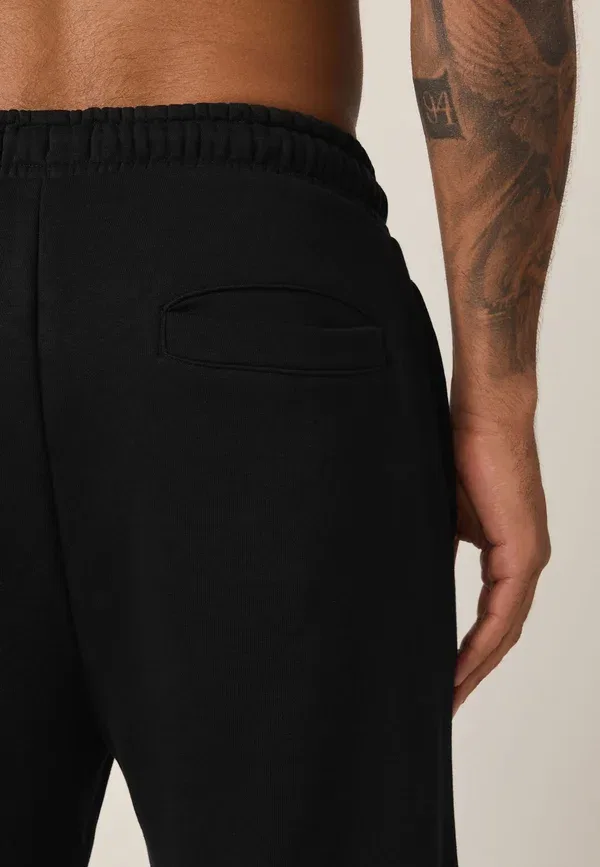 Брюки спортивные из хлопка и полиэстера Regular fit - straight fit joggers 2 pack Next, черный — фото 4