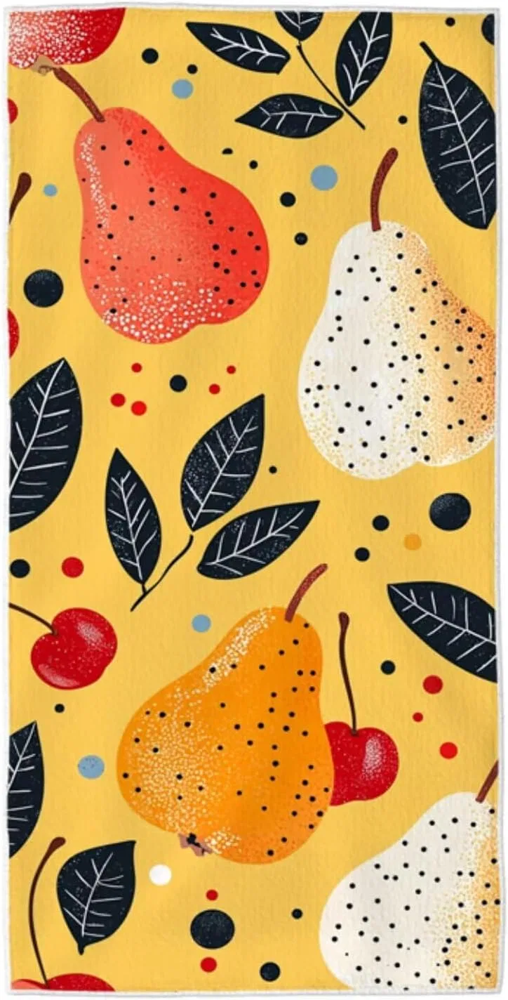 Пляжное полотенце из микрофибры, 100x200 см, с водонепроницаемым мешком Generic